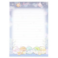 Japan San-X A6 Notepad - Sumikko Gurashi / A Sparkling Night with Tokage and its Mother B - 3