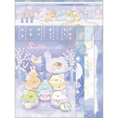 Japan San-X Letter Writing Volume Set - Sumikko Gurashi / A Sparkling Night with Tokage and its Mother