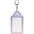 Japan San-X Photo Holder Card Case Keychain - Sumikko Gurashi / A Sparkling Night with Tokage and its Mother A - 2