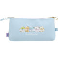 Japan San-X Flat Pen Pouch - Sumikko Gurashi / A Sparkling Night with Tokage and its Mother - 2