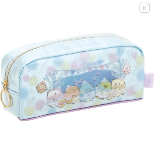 Japan San-X Pen Pouch - Sumikko Gurashi / A Sparkling Night with Tokage and its Mother - 1