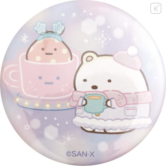 Japan San-X Secret Can Badge - Sumikko Gurashi : A Sparkling Night with Tokage and its Mother Blind Box - 3