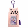 Japan Crayon Shin-chan Photo Holder Card Case Keychain - Fluffy Pig : Enjoy Idol - 1