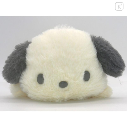 Japan Sanrio Fluffy Plush Pen Case - Pochacco - 3