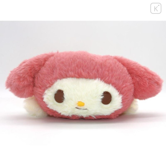 Japan Sanrio Fluffy Plush Pen Case - My Melody - 2