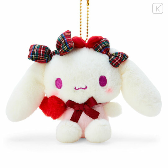 Japan Sanrio Mascot Holder - Cinnamoroll / Ribbon Love - 2