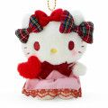 Japan Sanrio Mascot Holder - Hello Kitty / Ribbon Love - 2