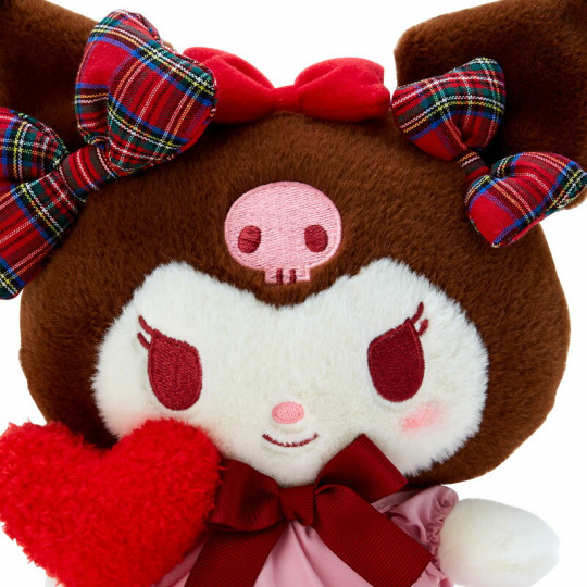 Japan Sanrio Plush Toy (S) - Kuromi / Ribbon Love - 3