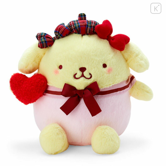 Japan Sanrio Plush Toy (S) - Pompompurin / Ribbon Love - 1