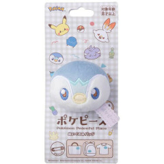 Japan Pokemon Plush Badge - Piplup