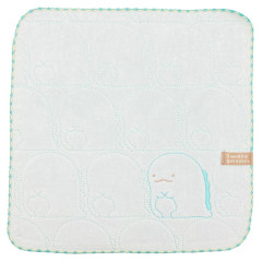 Japan San-X Embroidery Mini Towel - Sumikko Gurashi / Tokage Lizard