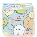 Japan San-X Petit Towel Handkerchief Set - Sumikko Gurashi / Fun Time - 1