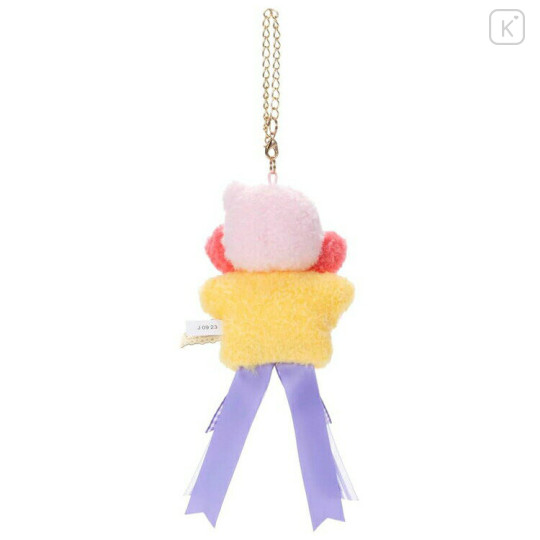 Japan Kirby Mascot Holder - Fluffy Star Prize Strap / Purple - 3