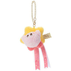 Japan Kirby Mascot Holder - Fluffy Star Prize Strap / Pink