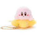 Japan Kirby Mascot Holder - Fluffy Star Prize Strap / Pink - 2