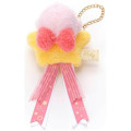 Japan Kirby Mascot Holder - Fluffy Star Prize Strap / Pink - 3