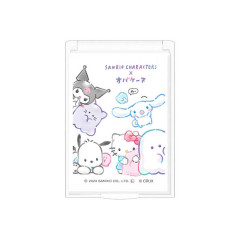 Japan Sanrio × Obakenu Folding Mirror - Cinnamoroll / Hello Kitty / My Melody / Pompompurin / Pochacco
