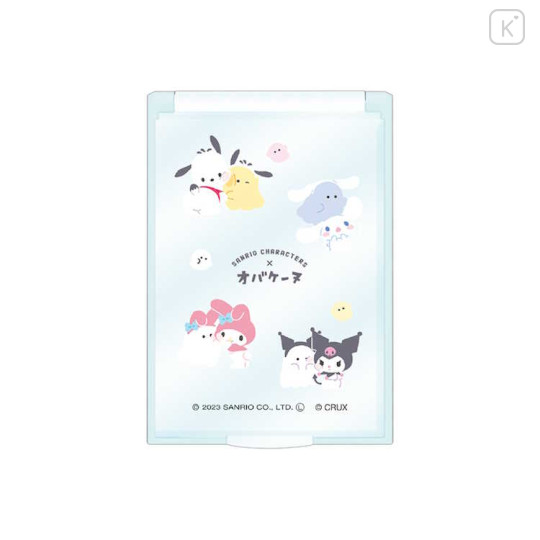 Japan Sanrio × Obakenu Folding Mirror - Cinnamoroll / Hello Kitty / My Melody / Pompompurin / Pochacco / Blue - 1