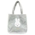 Japan Miffy Mini Tote Bag - Grey / Fluffy - 1