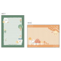 Japan Chiikawa Mini Notepad - Characters / Green - 2