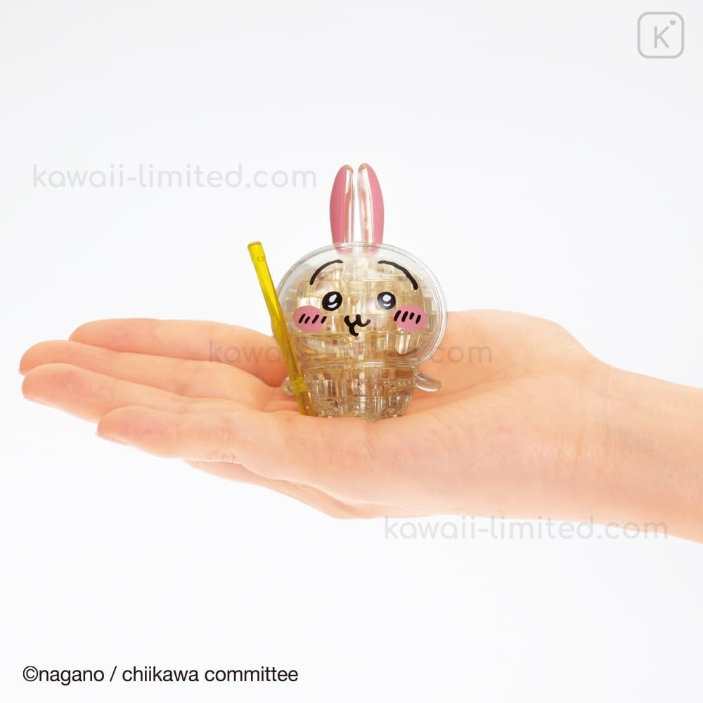 Japan Chiikawa 3D Crystal Puzzle 18pcs - Bunny