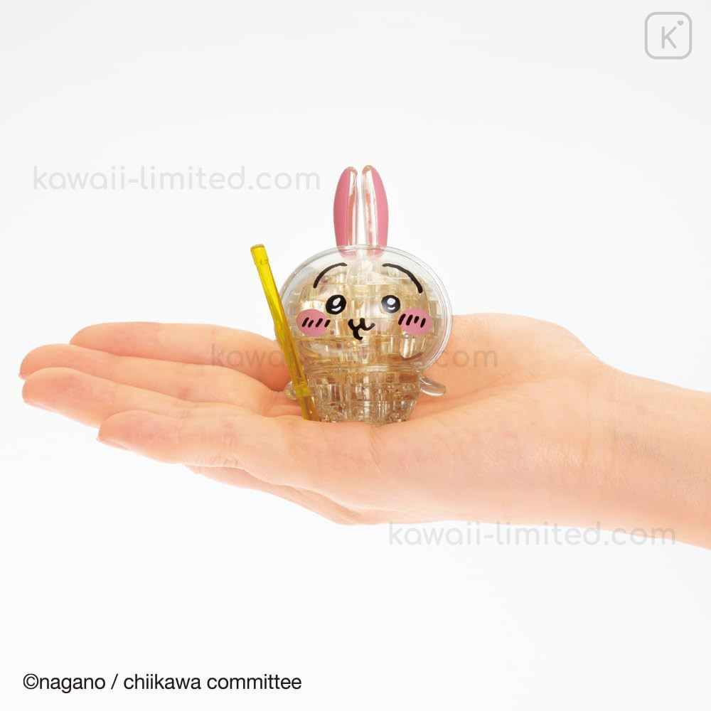 クリスタルひよこ Japan Chiikawa 3D Crystal Puzzle 18pcs - Usagi | Kawaii Limited