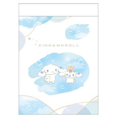 Japan Sanrio Mini Notepad - Cinnamoroll & Milk / Cloud