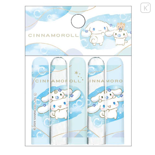 Japan Sanrio Pencil Cap 5pcs Set - Cinnamoroll & Milk / Cloud - 1