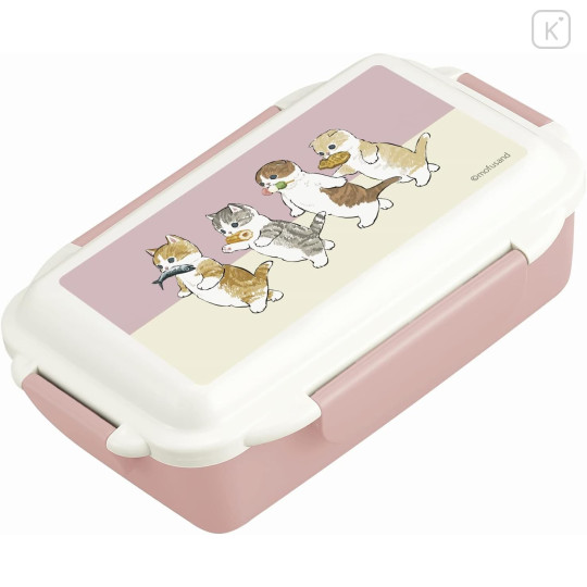 Japan Mofusand Bento Lunch Box - Cat / Pink - 1