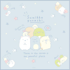 Japan San-X Lunch Napkin - Sumikko Gurashi / Blue