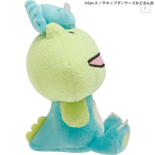 Japan San-X Plush Toy - Chickip Dancers Coach Skipping Frog / Dinosaur Gao Gao Step - 3