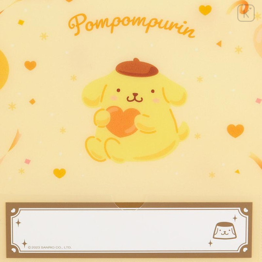 Japan Sanrio Original Ticket File - Pompompurin / Enjoy Idol - 4
