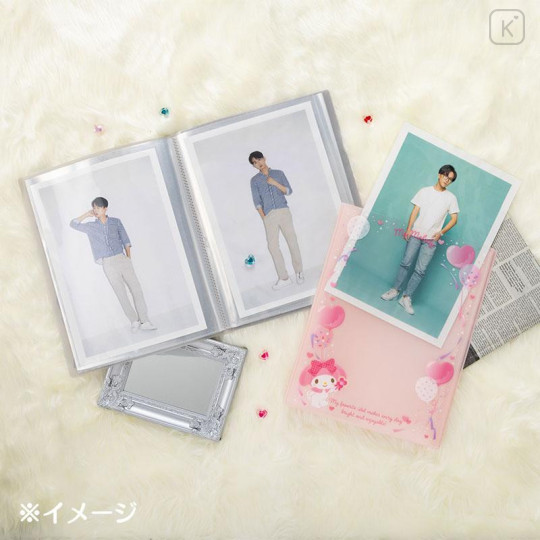 Japan Sanrio Original A4 Clear File Holder 20 Pockets - My Melody / Enjoy Idol - 7