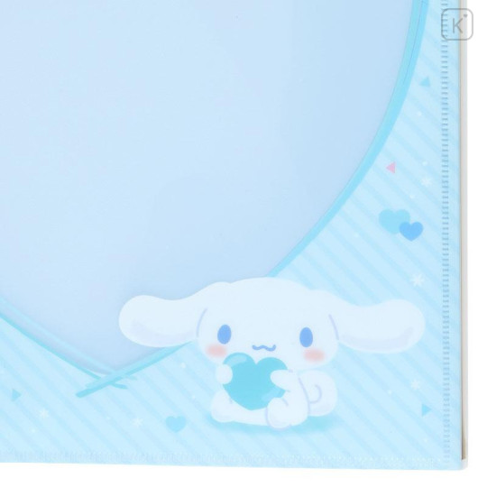 Japan Sanrio Original A4 Clear File Holder 20 Pockets - Cinnamoroll / Enjoy Idol - 5
