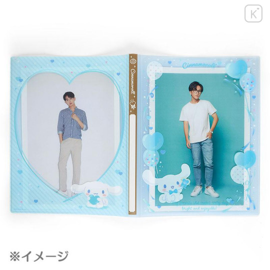 Japan Sanrio Original A4 Clear File Holder 20 Pockets - Cinnamoroll / Enjoy Idol - 6