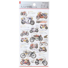 Japan Honda Picture Book Sticker - Motorbike / On-Road Racer