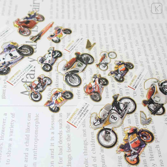 Japan Honda Picture Book Sticker - Motorbike / On-Road Racer - 2