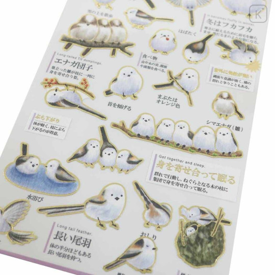 Japan Picture Book Sticker - Shimaenaga - 2