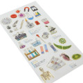 Japan Picture Book Sticker - Science - 2