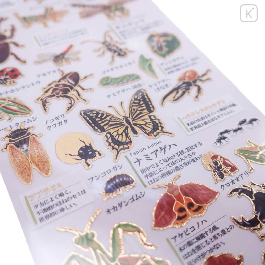 Japan Picture Book Sticker - Insect - 2