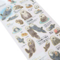 Japan Picture Book Sticker - Sea Otter - 2