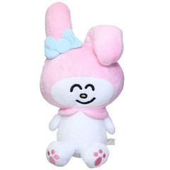 Japan Sanrio × Oekakisan Sitting Stuffed Toy - My Melody