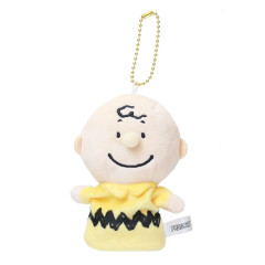PEANUTS Snoopy puchifuwa key chain Plush Fluffy kawaii from Japan 166784-22