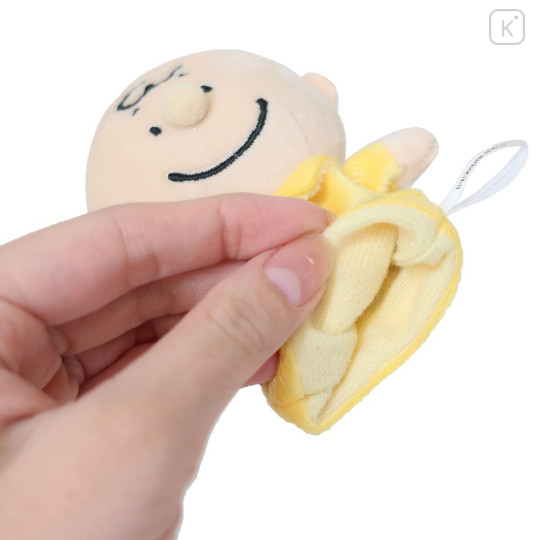 Japan Peanuts Mascot Puppet Keychain - Charlie - 3