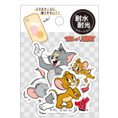 Japan Tom and Jerry Vinyl Sticker Set - Happy