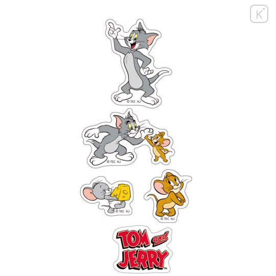 Japan Tom and Jerry Vinyl Sticker Set - Happy - 2