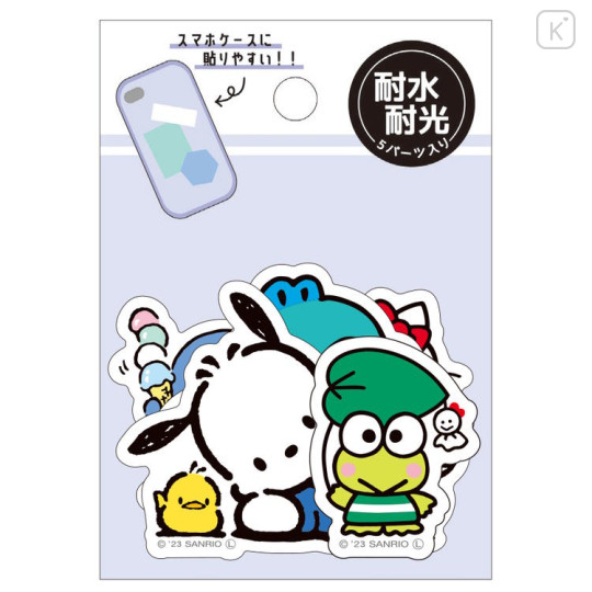 Japan Sanrio Vinyl Sticker Set - Characters / Friends - 1
