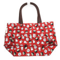 Japan Chibi Maruko-chan × Miffy Mini Tote Bag - Red - 2