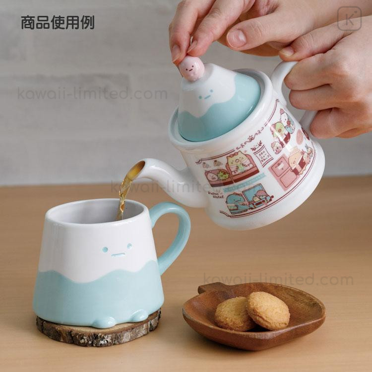 Japan San-X Pottery Mug - Sumikko Gurashi Yama : Hotel New Sumikko