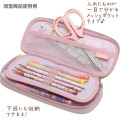 Japan San-X Mesh Pocket Pen Pouch - Sumikko Gurashi / Squeeze - 2
